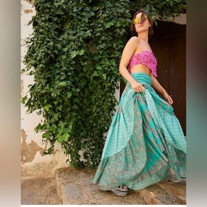 Free People Fresh Start Convertible Tube Maxi Skirt Dress